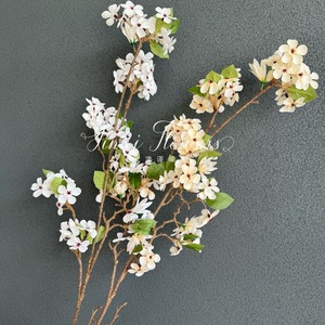 Flores Artificiales Jinxi Malus Spectabilis de Seda Impresas en 3D para Decoración de Bodas y Hogar - Product Image 4