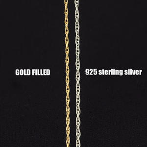 אופנה אמריקה שרשרת שרשרת זהב 14 קראט שרשרת סינגאפורה למכירה חמה לתכשיטים - Product Image 4