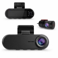 Caméra embarquée VIEVGUARB VS1125 4K+1K+1K avec lumière IR, capteur G, 170° °   Objectif fisheye grand angle avec contrôle par application pour caméra embarquée