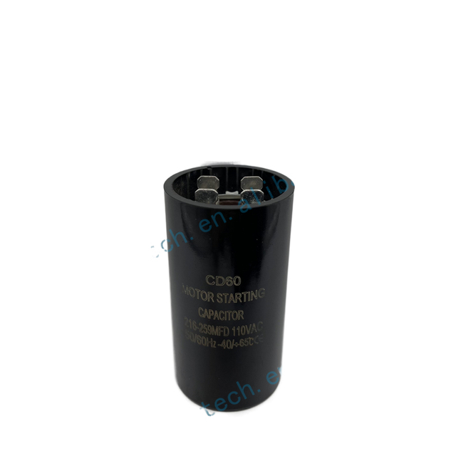 (Freezer explosion-proof compressor start capacitor) CD60 110V 216-259UF