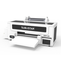 Imprimante DTF à jet d'encre automatique A3 de 13 pouces XP600 avec four de séchage à agitateur pour textile multifonction