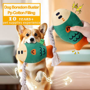 Giocattoli per Cani in Peluche Cartoon Interattivi Resistenti e Indistruttibili per Masticatori Aggressivi - Product Image 1