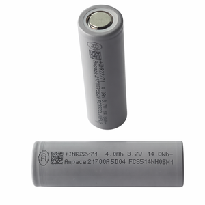โรงงานผลิตเซลล์แบตเตอรี่แบบใช้พลังงานสูงโดยตรงจาก Ampace JP40 21700 4000mAh เซลล์ลิเธียมไอออนกำลังสูง 45A สำหรับชุดแบตเตอรี่เครื่องมือไฟฟ้า - Product Image 1