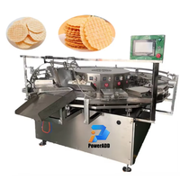 Fabricant automatique commercial de cône de gaufre de glace faisant la cuisson de gaufrette de sucre formant des prix de machines