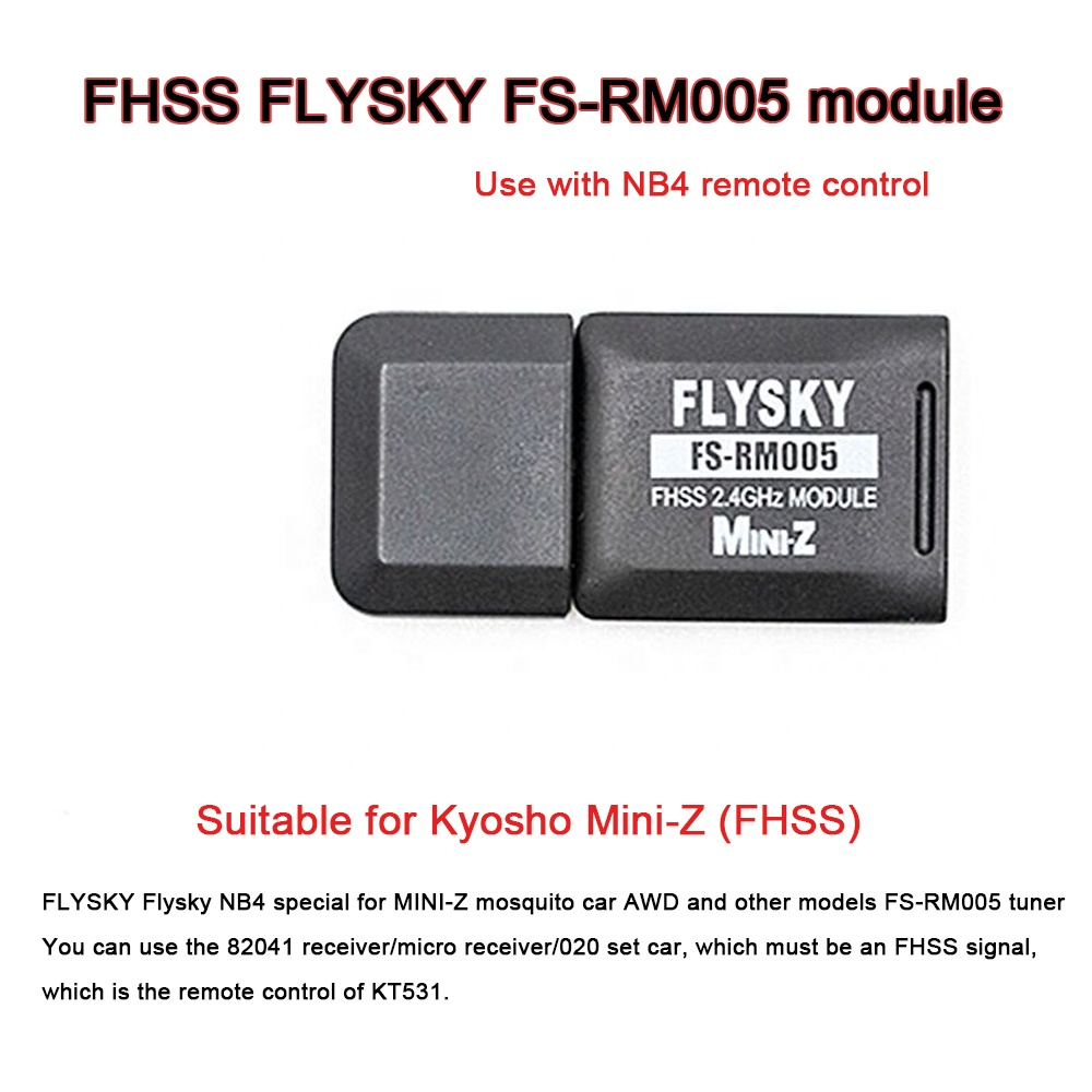 新品未開封 FLYSKY FS-RM005 ミニッツ用 モジュール Amazon.co.jp: 京商 FS-RM005 モジュール Mini-Z FLYSKY : おもちゃ