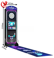 Machine de Fléchettes Électronique à Monnayeur Professionnelle Toute Nouvelle pour Jeux d'Arcade, Fléchettes en Fibre de Verre pour Usage Domestique et Centres de Jeux Adaptés aux Enfants