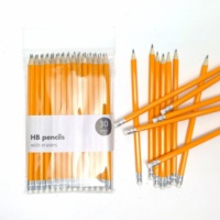 Crayons HB en gros, haute qualité, pour l'école, la peinture, le bureau, l'art, cadeau promotionnel