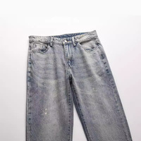 Jeans bleus déchirés style Boyfriend pour hommes – Vente en gros – Jeans personnalisés pour hommes – Jeans évasés et déchirés sur mesure pour hommes