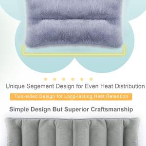 Almohadilla térmica para cuello y hombros para microondas, compresa caliente para alivio del dolor de espalda, bolsa térmica con semillas para microondas - Product Image 3