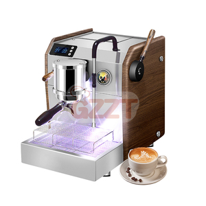 <span class=keywords><strong>Machine</strong></span> à café à levier commerciale GZZT en acier inoxydable, <span class=keywords><strong>machine</strong></span> à café multi-latte pour hôtels, cafés - Product Image 5