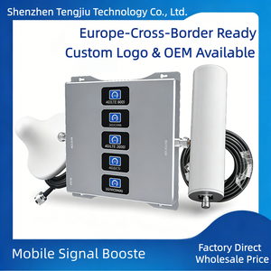 Amplificador de Señal GSM Tengjiu 5Band 3G 4G 5G, Repetidor de 1800MHz para Exteriores, Alta Ganancia, Cobertura de 500-1000 m², Certificado por FCC y CE - Product Image 4