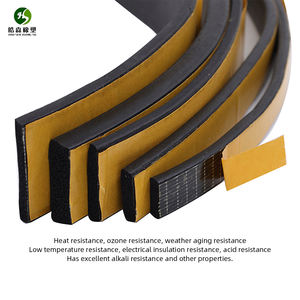 Telaio della porta impermeabile di alta qualità quadrato e rettangolare Auto durevole striscia di tenuta in gomma automobilistica - Product Image 2