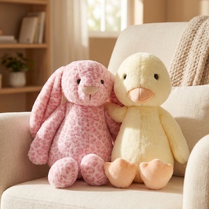 Peluche de Pato Amarillo Sentado Personalizado OEM/ODM - Colores y Diseños Personalizables, Patito de Peluche Personalizado para Regalos - Product Image 2
