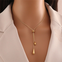 Collares con Colgante al por Mayor, Atractivos, Hermosos y Modernos, con Cadena de Cristal, Populares y a la Moda