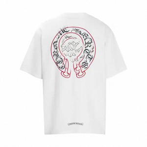 Maglietta Chrome 1.1 Tee Hearts 100% Cotone, <span class=keywords><strong>Abbigliamento</strong></span> di Alta Qualità, T-Shirt da <span class=keywords><strong>Uomo</strong></span> Stile <span class=keywords><strong>Street</strong></span> - Product Image 6