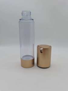 Bouteille sans air PETG couleur personnalisée <span class=keywords><strong>pas</strong></span> <span class=keywords><strong>cher</strong></span> 5ml à 150ml gamme vide crème traitement pompe pulvérisateur - Product Image 6