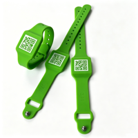 Bracelet RFID UHF longue portée, bracelet intelligent lisible pour le suivi du personnel et la gestion des actifs