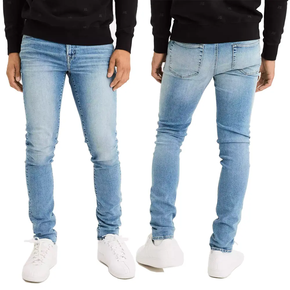 New Washed Men's Slim Stretch High Quality Urban Star Jeans