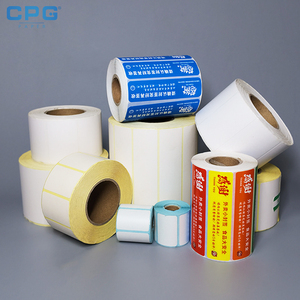 Blank 35x25mm Direct Thermal Labels Sharp Printing Supermarket Inventory Thermal Barcode Labels Retail Supply - Product Image 1