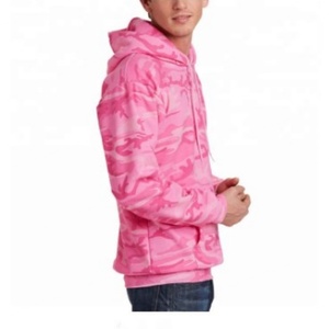 Sudadera con Capucha Rosa Antiarrugas de Verano para Hombre, 100% Algodón, Tejido de Rizo, Personalizada al por Mayor - Product Image 3