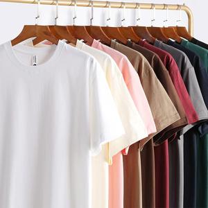 T-shirts personnalisés en coton 100% - Uni noir et <span class=keywords><strong>blanc</strong></span> - Classique à manches courtes - T-<span class=keywords><strong>shirt</strong></span> décontracté d'été - Haute <span class=keywords><strong>qualité</strong></span> - T-shirts pour hommes - Product Image 1