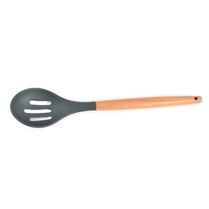 Offre Spéciale Fabricant : Ensemble de 11 Ustensiles de Cuisine en Silicone à Manche en Bois, Résistants à la Chaleur et Antiadhésifs, pour Cuisson et Pâtisserie - Product Image 3