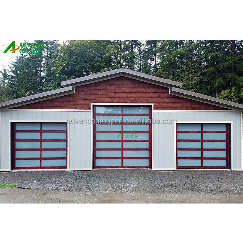Motion - Sensing Technology Glass Garage Door, Open Automatically When Detected