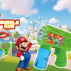 Nouvelle machine à bulles électrique automatique en plastique PP, pistolet à eau, jouet amusant pour enfants, jouet de plein air pour enfants - Product Image 2