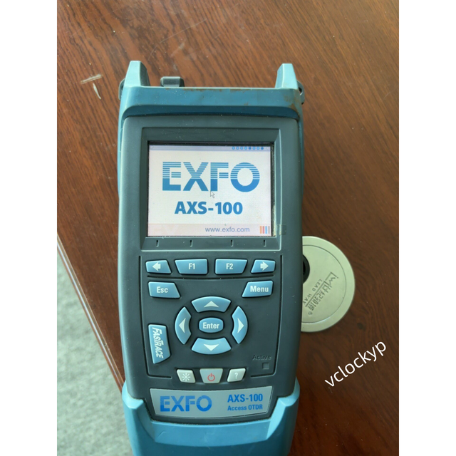 EXFO AXS-100: SM MM 850/1300/1310/1550 Nm Reflectometer, COMPLETE Used