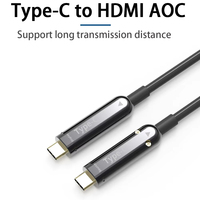 Câble USB C vers USB C AOC 30m 10 Gbps Optique Actif Type C pour Vidéoconférence Caméra Logitech Rally Smart Board Pérou