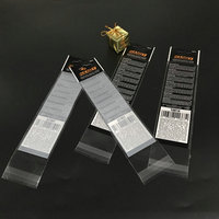 Sacs d'emballage en cellophane transparents BOPP autocollants personnalisés en gros pour cadeaux et artisanat avec logo