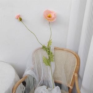 WFR306 Disposition de l'endroit de célébration de mariage, fleurs artificielles, accessoires photo, grandes fleurs de pavot artificielles, art floral, <span class=keywords><strong>guide</strong></span> de mariage - Product Image 3