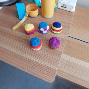 Novacross OEM, Hacky Sack Personalizado con Logotipo, Pelota de Juguete Deportiva Tejida con Partículas de Plástico, Unisex, Venta al Por Mayor - Product Image 6
