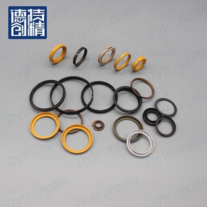 Defluorine PTFE Oil Seal Non Standard Parts For Automotive Bearing Pump Cylinder <b>Engineering</b> <b>Plastics</b> -190 To 260 Operating - Product Image 2