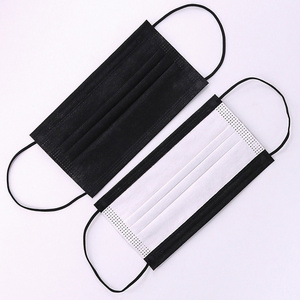 <span class=keywords><strong>Masque</strong></span> facial jetable noir non tissé à 3 couches, <span class=keywords><strong>pas</strong></span> <span class=keywords><strong>cher</strong></span>, 10 pièces par sachet - Product Image 2