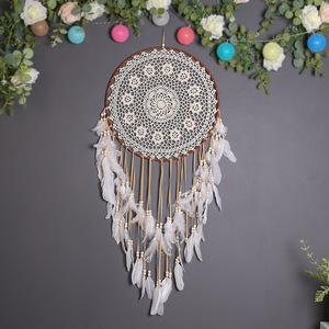 Grand attrape-rêves bohème, accessoire <span class=keywords><strong>de</strong></span> <span class=keywords><strong>mariage</strong></span>, <span class=keywords><strong>décoration</strong></span> murale, art mural bohème, <span class=keywords><strong>décoration</strong></span> intérieure - Product Image 1