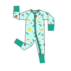 Blind Box Kinder Individuell Bedruckter Blumen-Babystrampler Kinderkleidung Bambuskleidung Mystery Box/Überraschungsbox - Product Image 1