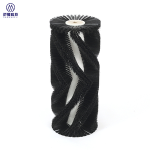 Rodillo Industrial Cilíndrico Duradero con Cerdas de Nylon y Mango de Plástico para Barrido de Calles y Superficies Grandes, <span class=keywords><strong>Precio</strong></span> de Fábrica - Product Image 4