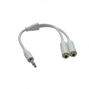 COMTON 범용 3.5mm 남성-남성 스플리터(컴퓨터 및 MP3용), PVC 재킷 및 무산소 구리 도체 포함 - Product Image 3