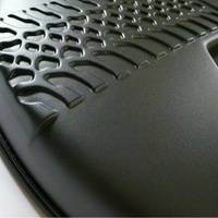 Accessoires 4x4, housse de roue de secours en plastique OEM avec logo, couleur noire pour TOYOTA FJ CRUISER