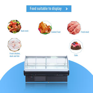 Réfrigérateur d'île de haute qualité avec porte en verre refroidissement par air de congélateur de stockage de viande profonde pour l'équipement de réfrigération commerciale - Product Image 3