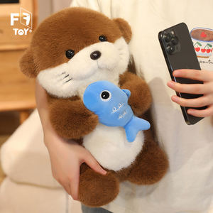 رائج جديد 35 ٪ سوبر لينة لطيف محشوة أسماك معانقة مخصصة لينة أفخم لعبة الحيوانات قشر - Product Image 5