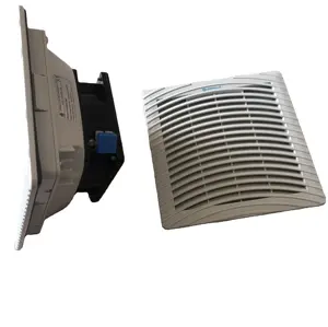 Compact high-speed cabinet cooling fan and filter