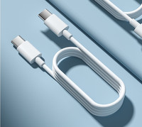 Câble USB C de haute qualité 1m, charge rapide 3A, adaptateur chargeur USB 100W, blindage tressé, gaine TPE pour iPhone 15, pour ordinateur portable, tablette