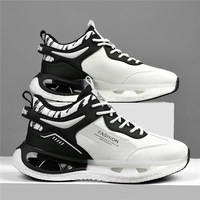 Chaussures de sport respirantes antidérapantes de qualité supérieure, vente en gros, à lacets, pour la course, confortables et décontractées pour jeunes et campus