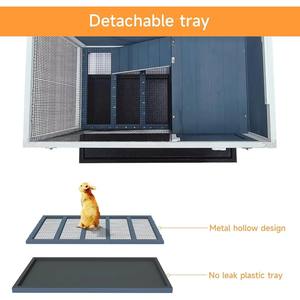 Maison extérieure Cage à lapin pour petits animaux de compagnie Cage à lapins commerciale en bois bon marché pour animaux de compagnie Cage à lapin en bois Cages à clapier - Product Image 4