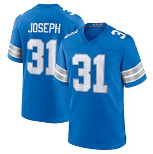 Vente en gros de maillots de football pour hommes Detroit City 20 # Sanders 0 # Jahmyr Gibbs 14 # Maillot de football américain cousu St. Brown Limited - Product Image 5