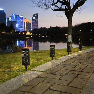 Lámpara Solar LED para Exteriores con Clasificación IP65 a Prueba de Agua, con Control Manual para Jardín y Césped - Product Image 2