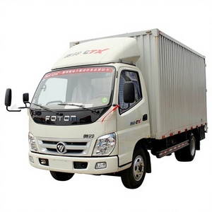 Nouveau camionnette Foton 4x2 Diesel Euro 5, camionnette à caisse fermée personnalisable, directement de l'usine, pour l'exportation - Product Image 1