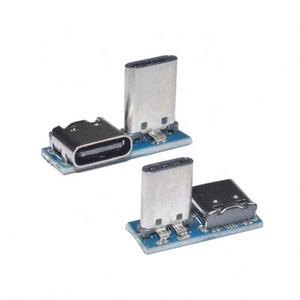 <b>Micro</b> <b>USB</b> Type C Test Board USB3.1 24P Male to 16P Female Socket Type-C <b>Adapter</b> Extension Test Board Connector Converter - Product Image 1